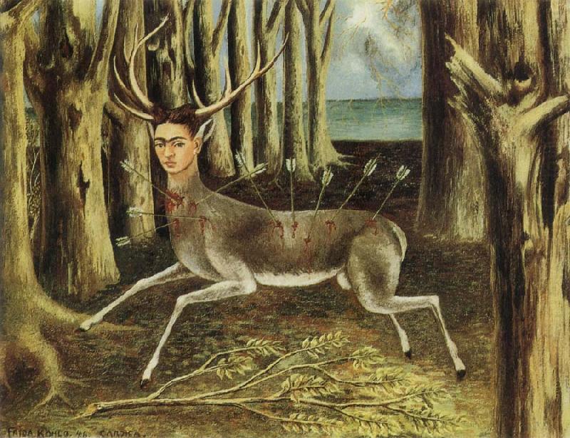 Frida Kahlo Wounded deer china oil painting image